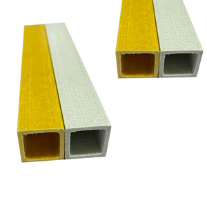 Tubo de acero de fibra de vidrio redondo y cuadrado personalizable Producto de fibra de vidrio resistente al óxido con servicio de procesamiento de corte - Product Image 2