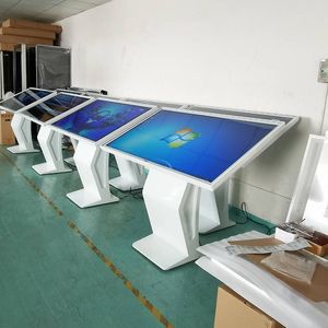 고객 의견 실시간 만족도 조사 스테이션 데이터 수집 중심 K 형 터치 스크린 키오스크 - Product Image 3