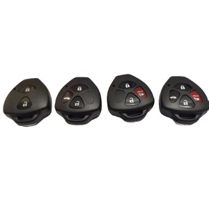 Blank <b>Keys</b> 3 Buttons Plastic Shell For <b>Car</b> <b>Key</b> Fobs <b>Remote</b> Control Replacement Parts - Product Image 1