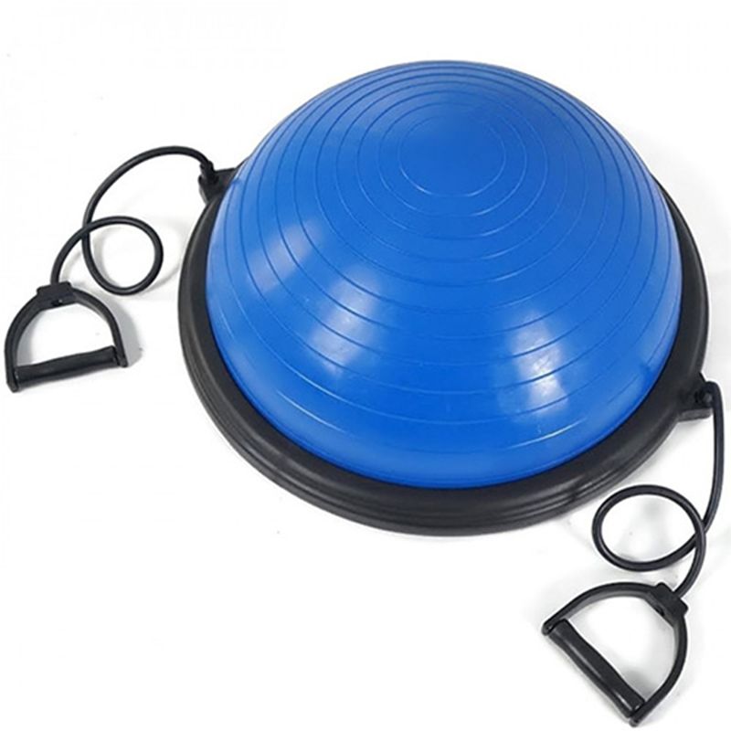 Office Home Yoga Gym Half Balance Ball With Pump Exercise Balance Trainer