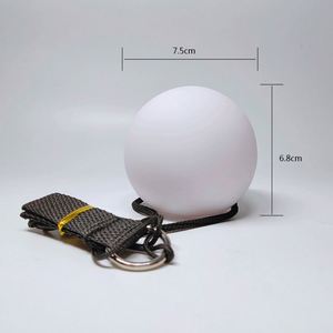ลูกบอลโพยเรืองแสงสำหรับเต้นรำ ลูกบอลโพย LED กระพริบ ลูกบอลชายหาดเรืองแสง ลูกบอลโพยเปลี่ยนสีได้หลายสี - Product Image 6