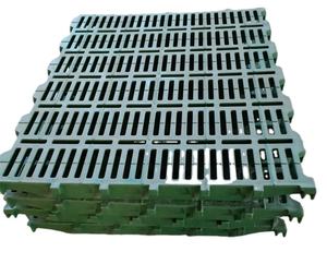 500*600mm Porc En Plastique Latte Plancher Porc Polymère Grille Porc <span class=keywords><strong>Synthétique</strong></span> À Lattes Surface Truie Polymère Plancher Grille Porc Ferme - Product Image 3