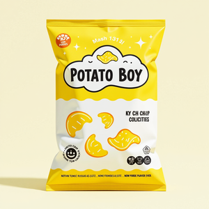 Film d'Emballage Personnalisé de Qualité Alimentaire pour Chips de Banane et Pomme de Terre, Fabrication sur Mesure en Usine - Product Image 6