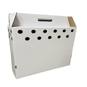 Hộp Đựng Chim Thú Cưng Lượn Sóng Chất Lượng Cao, Hộp Giấy Đựng Gà Trống Kích Thước Tùy Chỉnh Có Tay Cầm - Product Image 1