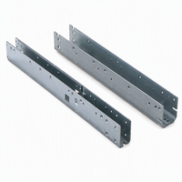 Pièces d'emboutissage métallique sur mesure directement de l'usine, support de rail en acier galvanisé en forme de U, composants d'assemblage de quincaillerie OEM