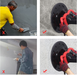 Machine de polissage murale électrique portable, pour plâtre, polissage de <span class=keywords><strong>mur</strong></span> et sol, 220 v adapté - Product Image 4