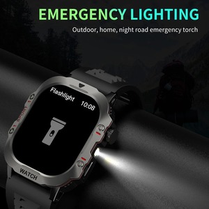 Đồng hồ thông minh theo dõi nhịp tim giấc ngủ chống nước relojes xu hướng Đồng hồ thông minh theo dõi thể dục thể thao Đèn pin Led ngoài trời cho nam - Product Image 5