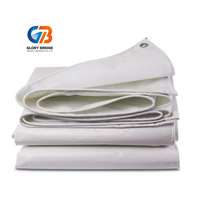 Bâche PVC haute résistance à bas prix, toile imperméable en PVC 650g pour couverture de camion-citerne industrielle