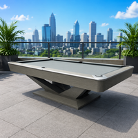 Table de billard en bois massif sur mesure, économique, pour la maison, le club, le bar, l'hôtel et les salles de jeux commerciales, meubles de divertissement