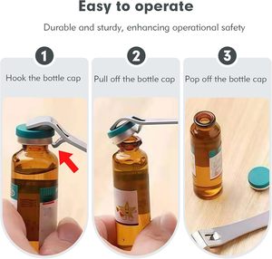 Ouvre-bouteille multifonctionnel pour liquides buvables, décapsuleur, outil de levier, ouvre-fioles - Product Image 5