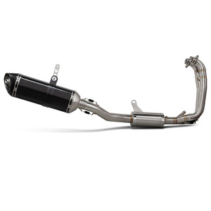 Sistema de Escape RS457 para Aprilia RS 457 2024 2025 2026, Colector de Escape para Motocicleta AKRA, Silenciador de Carbono de 470 mm con DB Killer - Product Image 6