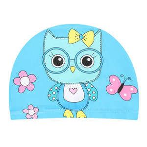 Adorable bonnet de bain pour enfants au design de dessin animé, durable pour les sports nautiques en plein air, motifs d'animaux de haute qualité, bonnet de bain - Product Image 4