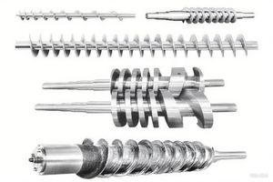 Vis de mélange résistante à la corrosion arbre de tarière en acier inoxydable pour convoyeur à vis pour le traitement chimique et des déchets alimentaires - Product Image 2