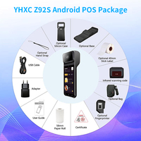 Imprimante de reçus et d'étiquettes portable Android 14 de 5,5 pouces, machine POS mobile Bluetooth, système tout-en-un, lecteur de codes-barres Z92S