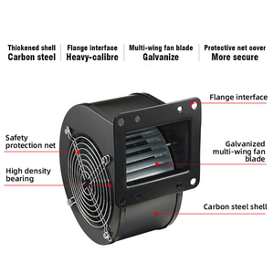 Quạt ly tâm đa cánh hiệu suất cao YWFG2E-150-070 220/230 Volt 2200/2300 vòng/phút - Product Image 4