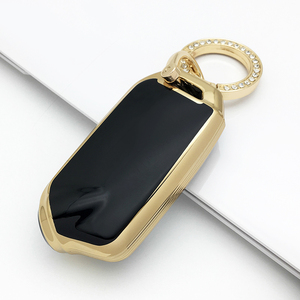 Funda para Llave <span class=keywords><strong>de</strong></span> Coche DM, Borde Dorado, TPU, para Kia Stinger Sonata, Nuevo Estilo, Buen Precio, Accesorios para Auto, Cubierta para Llave - Product Image 3