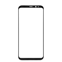 Lentille de rechange pour Samsung S8 S8 S8 +, en verre d'origine, à bord incurvé, de qualité, nouveau, usine, vente en gros