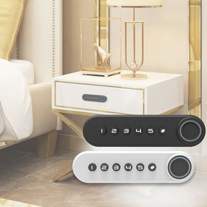 Qidots Security digitales elektronisches Schrankschloss F021 intelligenter Schrankschloss mit Kennwort intelligentes Schubladen-Schließschloss mit Kennwort - Product Image 1