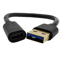 Fabrication en usine 2025 nouveau style type C à USB-A 3.0 câble femelle à mâle type C USB3.0 câble a à USB-C 3.0 câble de date