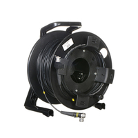Câble Réseau GPRS Multicore Audio 4 Canaux Rétractable pour Vidéo, 80M 100M, Cat6 Cat5, sur Bobine Pré-assemblée