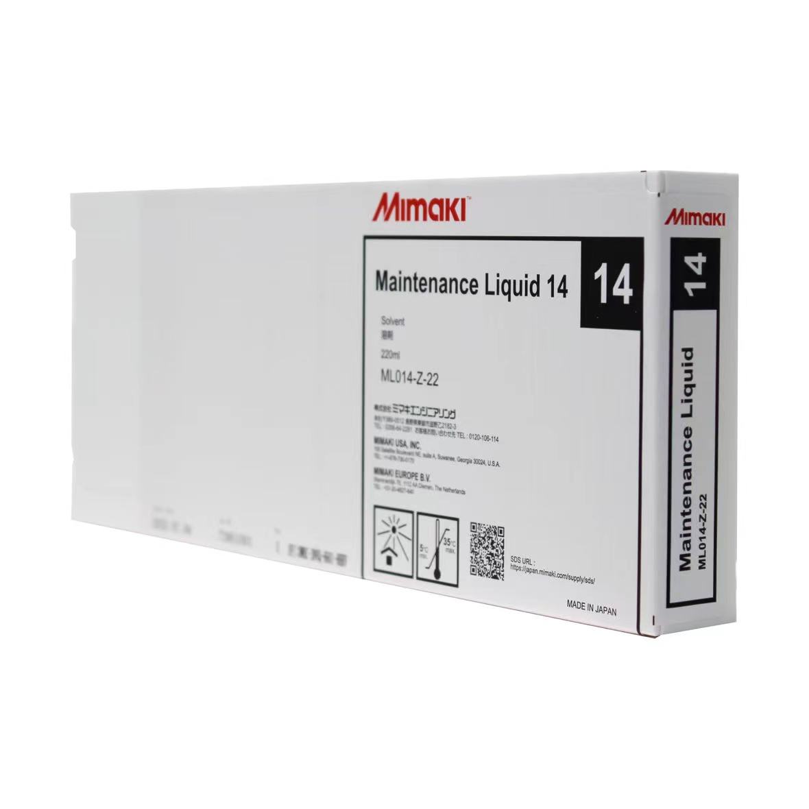 MIMAKI Maintenance Liquid ML014-Z-22 for Inkjet Printers