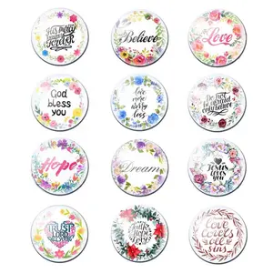 Wholesale Crystal Glass Fridge Magnet Customized 3d Cute Fridge Magnets Beautiful Promotional Souvenir Magnets for Refrigerator