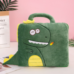 Bojay-Manta de felpa de dibujos animados para aire acondicionado, suave, personalizado, portátil, chal con cremallera, estampado clásico, de lujo - Product Image 5