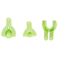 Fournitures dentaires, pointes de mélange dentaire, couronnes en polycarbonate, plateau à empreintes dentaires, 50 pièces