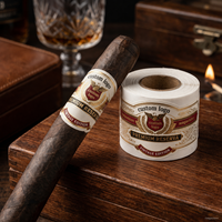 Étiquettes et bandes personnalisées pour cigares, solutions d'emballage de luxe OEM pour les marques de cigares