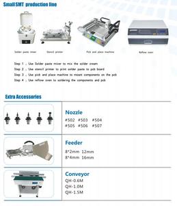 Mini SMD chọn nơi lắp ráp PCB <span class=keywords><strong>SMT</strong></span> vị trí Máy Led chip dây chuyền sản xuất <span class=keywords><strong>tm220a</strong></span> - Product Image 6