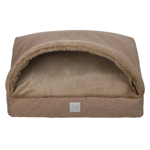 Luxury Dog <strong>Bed</strong> <strong>for</strong> Large Dogs Removable Cover <strong>Rabbit</strong> Fur Round Plaid Design Heavy-Duty Winter Use - Product Image 3