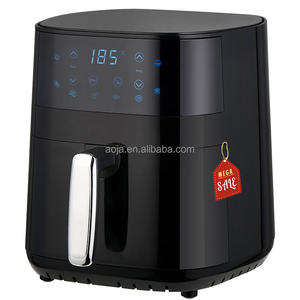 AOJA цифровая воздушная фритюрница, Лучшая цена, умная ручка, 3 л 4 л 5 л, емкость, Гриль без масла, новая модель, высокие отзывы потребителей - Product Image 4