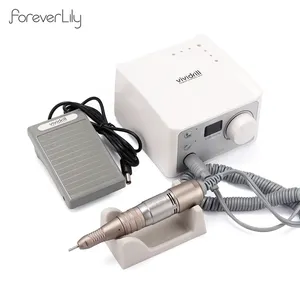 65W 35000RPM Electric Nail <b>Drill</b> Machine With Handpiece <b>Drill</b> Pen Foot Pedal Switch UV Gel Polish Removal <b>Drill</b> Manicure <b>Bits</b> - Product Image 2