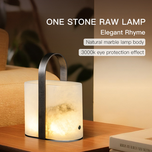 Phòng ngủ bảng đèn Alabaster bảng đèn từ tính sạc tùy chỉnh nightlight cho nhà hàng bầu không khí tự nhiên nhập khẩu đá cẩm thạch - Product Image 4