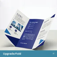 Brochures d'entreprise personnalisées en couleur A4 pour la publicité commerciale
