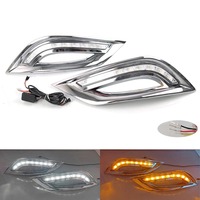 Feux antibrouillard LED en gros / feux de conduite modifiés, feux de jour LED, feux de signalisation décoratifs pour Hyundai Sonata 11-12