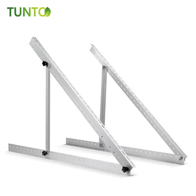 Tripod Aluminum Triangle Support Adjustable Angle Solar Panel Roof Mounting System Bracket