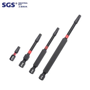 Fabricant professionnel supportant les embouts d'impact de torsion de précision OEM Jeu d'embouts de <span class=keywords><strong>tournevis</strong></span> à tête carrée magnétique - Product Image 3