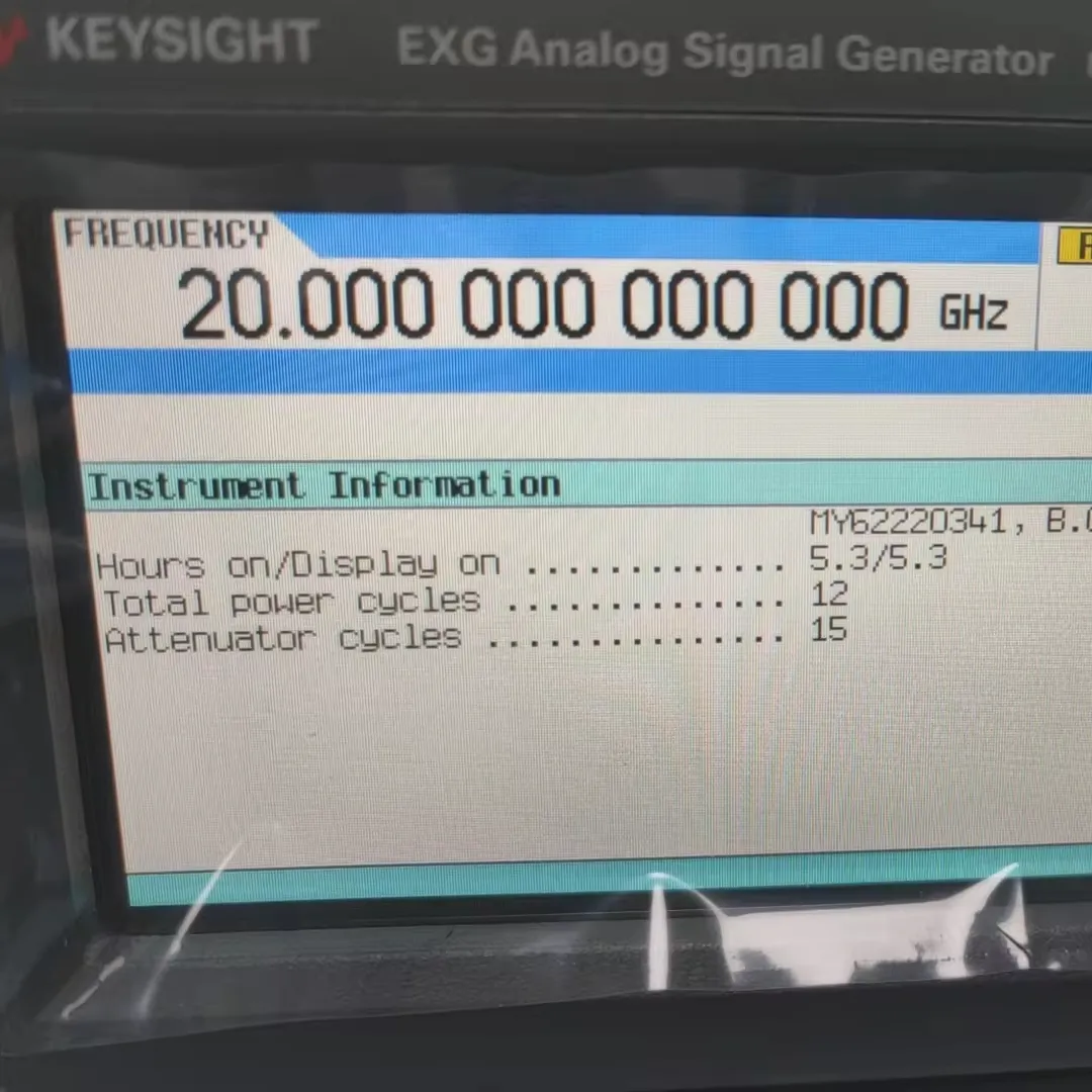 NEW Or USED KEYSIGHT EXG X-Series Signal Generator N5173B Microwave Analog Frequency Range 9 KHz To 31.8 GHz