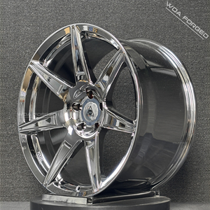 عجلة مصنوعة حسب الطلب مقعرة ومصقولة بالكروم مقاس 18 و19 و20 بوصة 5x120 5x114.3 5x112 لسيارة موستانج - Product Image 6