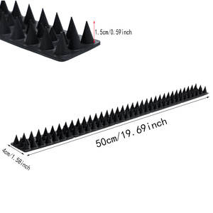 Épines hautes et courtes Épines à l'épreuve des oiseaux, à l'épreuve des oiseaux, à l'épreuve des chats, empêchent de rester debout et de se précipiter, éloignent les pigeons - Product Image 3