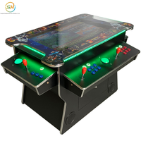 Machine d'arcade 32 pouces pour deux joueurs, console de jeu de combat rétro 7-en-1 Street Fighter, modèle Moonlight Box