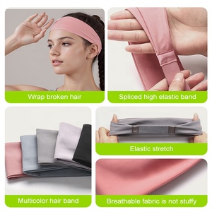 Bandeaux de Sport Fins Personnalisés en Satin pour Hommes et Femmes Fitness Yoga, Anti-Transpiration avec Logo, Adhérence Optimale - Product Image 5