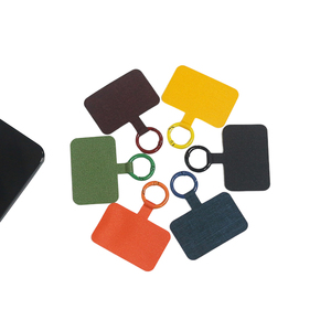 Cross-biên giới mới điện thoại di động dây đeo dễ thương nylon dây vá chống mất bevel thẻ Vòng Gasket cổ treo thẻ chữa khỏi vải - Product Image 4