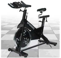 Acier de qualité commerciale pour vélo à résistance magnétique avec écran LCD - Utilisation professionnelle à domicile/en salle de sport - Renforcement musculaire réglable