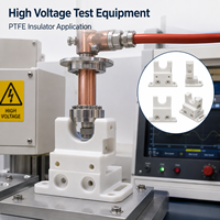 Blocs isolants en PTFE (Téflon) usinés sur mesure par CNC pour équipements de test haute tension avec support DFM