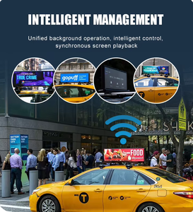 Pantalla LED para Techo de <span class=keywords><strong>Taxi</strong></span> P2.5 P5, Impermeable, para Publicidad Exterior, con Control por Wifi 4G, Pantalla LED para Techo de Coche - Product Image 2