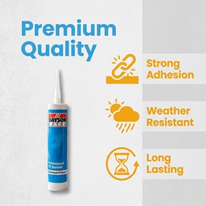 Sigillante Siliconico DAYSON 300ml per Vetro, Asciugatura Rapida, Resistente alle Intemperie, Uso Edile, Vendita Diretta dalla Fabbrica - Product Image 5