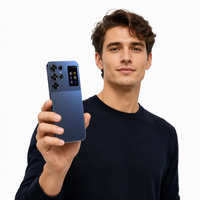 هاتف ذكي S26 Ultra 5G بشاشة HD مقاس 7.3 بوصة، ذاكرة 16 جيجابايت وسعة تخزين 1 تيرابايت، هاتف ألعاب بشريحتين، فتح بالوجه، نظام أندرويد 14