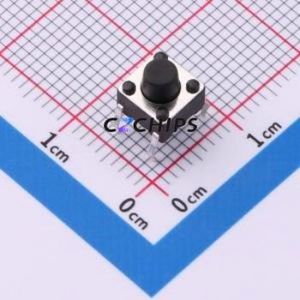SH-6X6X6H-CJ Tactile Switch DIP-4P,6x6mm Switch Single Pole Single Throw Round Button 2.5N Through Hole - Product Image 1